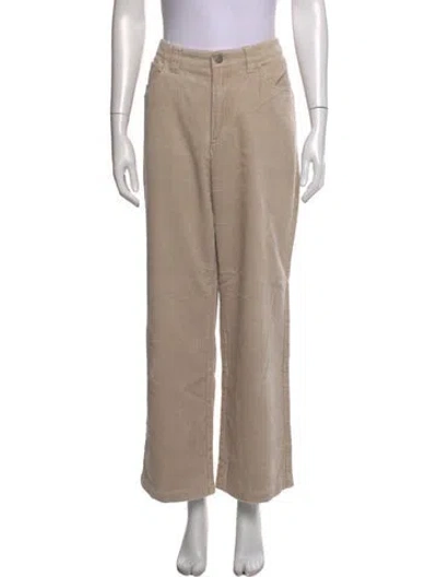 Pre-owned Alex Mill Straight Leg Pants In Neutrals