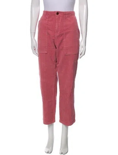 Pre-owned Alex Mill Straight Leg Pants In Pink