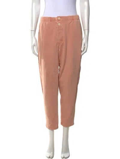 Pre-owned Alex Mill Straight Leg Pants In Pink