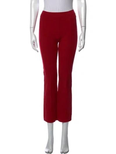 Pre-owned Alex Mill Straight Leg Pants In Red