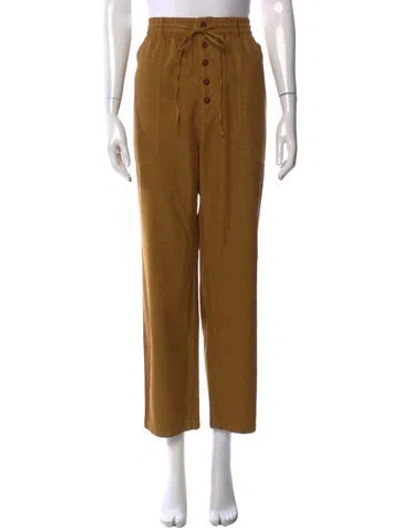 Pre-owned Alex Mill Straight Leg Pants W/ Tags In Brown