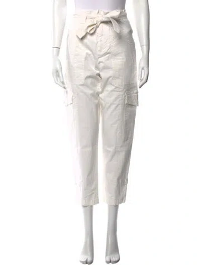 Pre-owned Alex Mill Straight Leg Pants In White