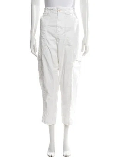Pre-owned Alex Mill Straight Leg Pants In White