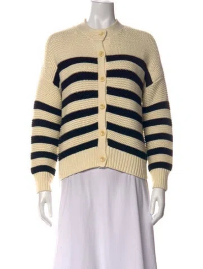 Pre-owned Alex Mill Striped Crew Neck Sweater