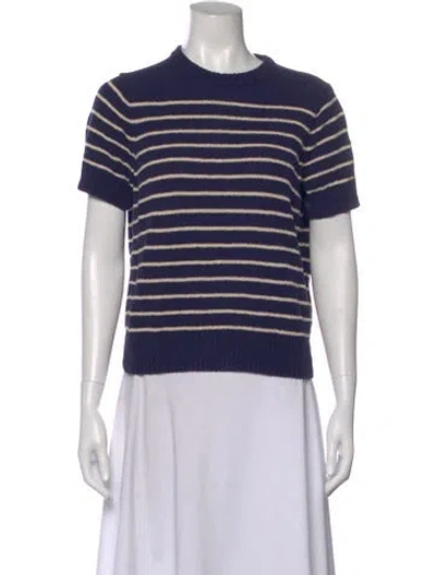 Pre-owned Alex Mill Striped Crew Neck Sweater In Multi