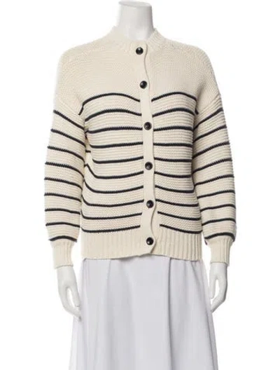 Pre-owned Alex Mill Striped Crew Neck Sweater In Neutrals