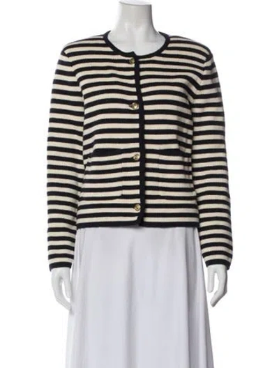 Pre-owned Alex Mill Striped Crew Neck Sweater W/ Tags In Blue