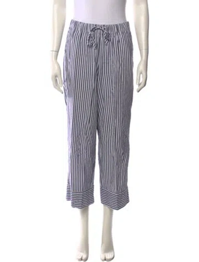 Pre-owned Alex Mill Striped Straight Leg Pants In Multi
