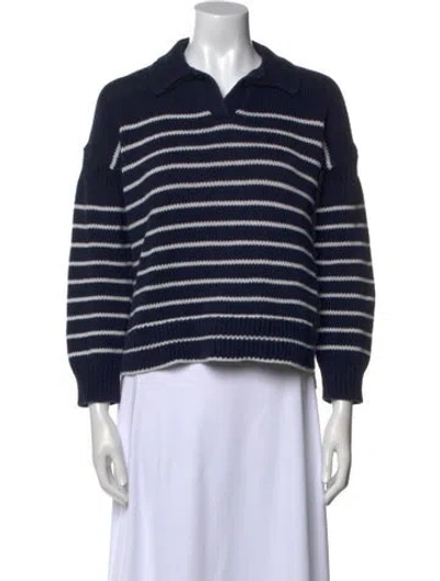 Pre-owned Alex Mill Striped Sweater In Blue