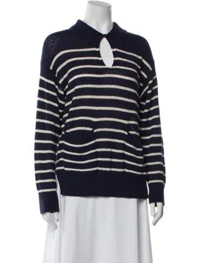 Pre-owned Alex Mill Striped Sweater In Blue