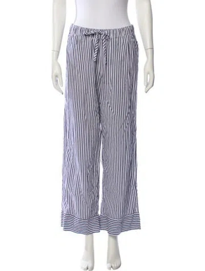 Pre-owned Alex Mill Striped Wide Leg Pants In Multi