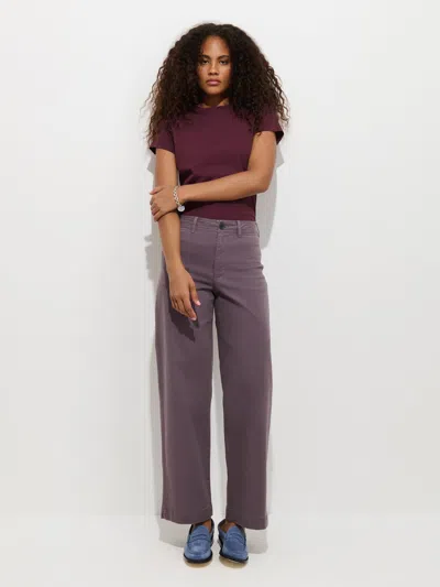 Alex Mill Sutton Pant In Vintage Twill In Lavender Grey