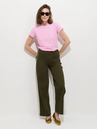 Alex Mill Sutton Pant In Vintage Twill In Military Olive