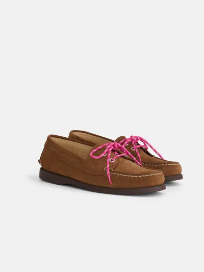 Alex Mill Tampa Boat Shoe Sister In Brown