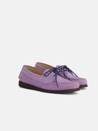 Alex Mill Tampa Boat Shoe Sister In Purple