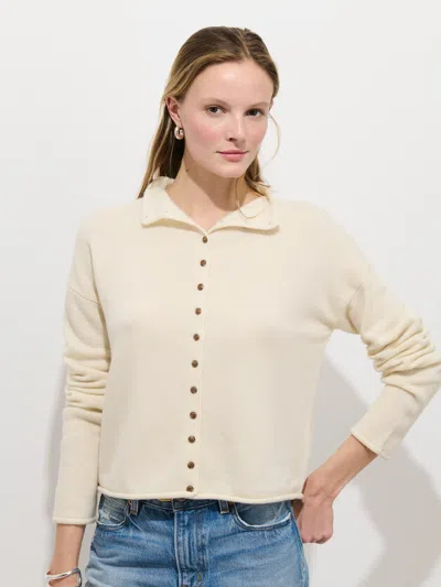 Alex Mill Taylor Cardigan In Cashmere In Neutral
