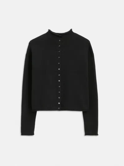 Alex Mill Taylor Cardigan In Cotton Cashmere In Black
