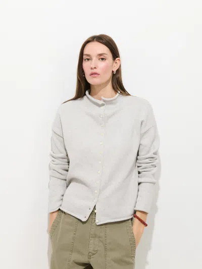 Alex Mill Taylor Cardigan In Cotton Cashmere In Gray