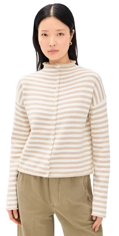 Alex Mill Taylor Cardigan Sand/ivory