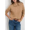Alex Mill Billie Sweater Tank In Camel