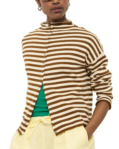 Alex Mill Taylor Striped Cardigan In Multi