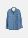 Alex Mill The Chambray Shirt In Chambray