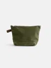 Alex Mill The Perfect Canvas Pouch In Military Olive