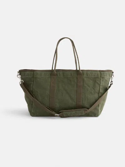 Alex Mill The Perfect Travel Tote In Military Olive