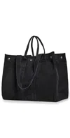 Alex Mill The Perfect Weekend Tote Black In Black