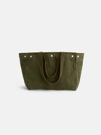 Alex Mill The Perfect Weekend Tote In Military Olive