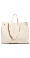 Alex Mill The Perfect Weekend Tote Natural In Brown