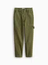 Alex Mill Phoebe Pant In Recycled Denim - Old In Army Olive