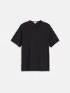 Alex Mill The Standard T-shirt In Slub Cotton In Black
