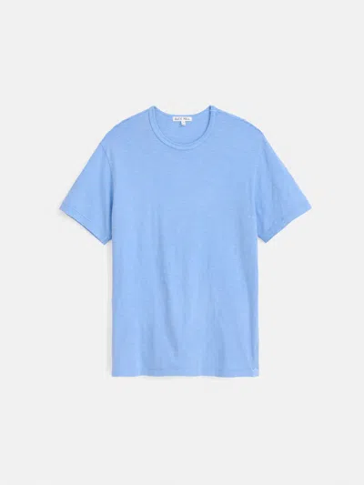 Alex Mill The Standard T-shirt In Slub Cotton In Blue