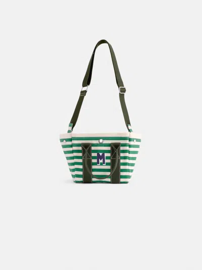 Alex Mill The Striped Mini In Green