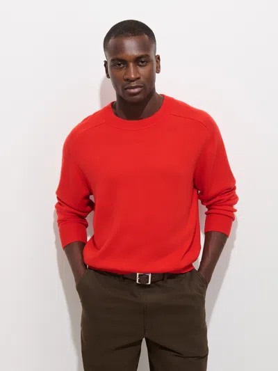 Alex Mill The Winston Crewneck Sweater In Wool In Red