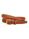 ALEX MILL TORY LEATHER RAISED BELT