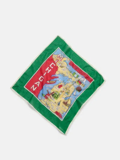 Alex Mill Travel Scarf In Cotton Voile In Michigan