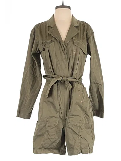 Pre-owned Alex Mill Trenchcoat In Green