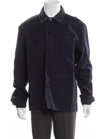 Pre-owned Alex Mill Trucker Jacket W/ Tags In Blue