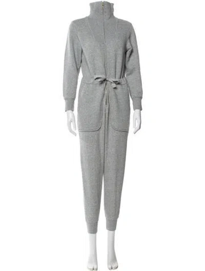 Pre-owned Alex Mill Turtleneck Jumpsuit In Gray