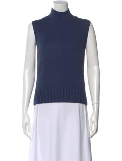 Pre-owned Alex Mill Turtleneck Sweater In Blue