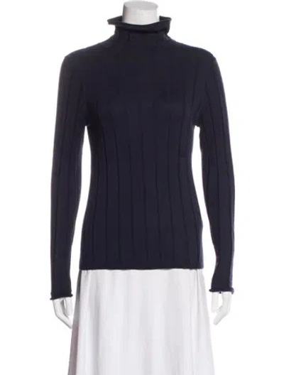 Pre-owned Alex Mill Turtleneck Sweater In Blue