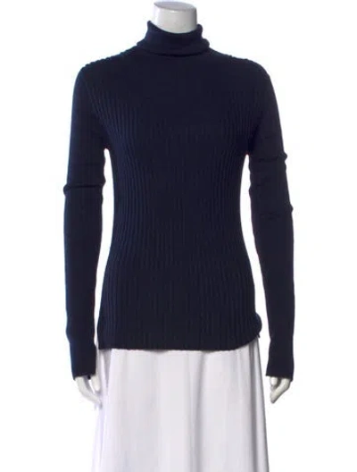 Pre-owned Alex Mill Turtleneck Sweater In Blue