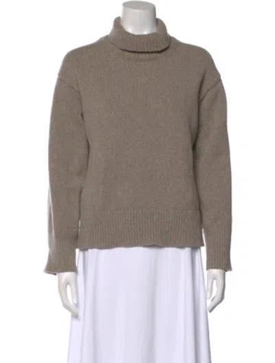 Pre-owned Alex Mill Turtleneck Sweater In Brown