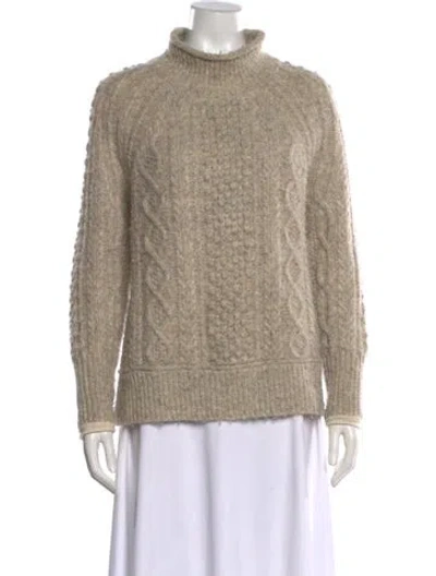 Pre-owned Alex Mill Turtleneck Sweater In Neutral