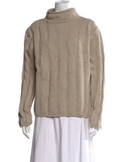 Pre-owned Alex Mill Turtleneck Sweater In Neutrals