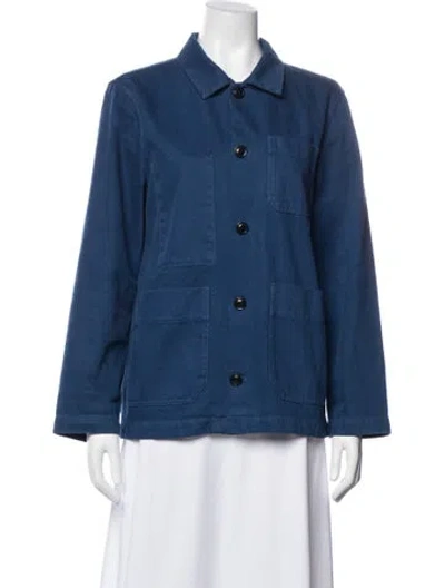 Pre-owned Alex Mill Utility Jacket In Black