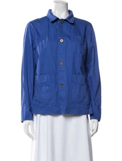 Pre-owned Alex Mill Utility Jacket In Blue