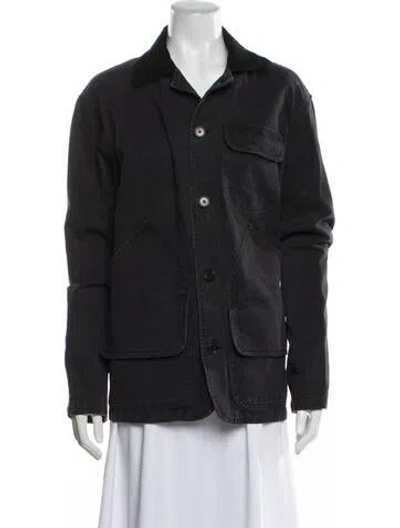 Pre-owned Alex Mill Utility Jacket In Blue